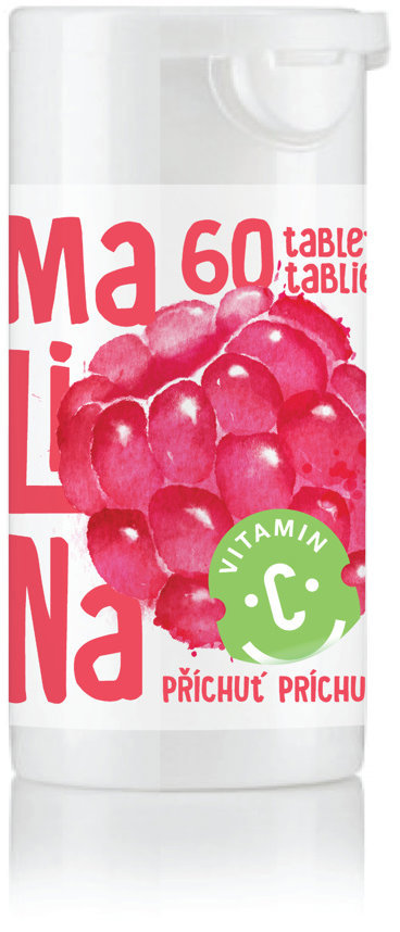 Rapeto C-Vitamin 100 mg Malina se sukralózou 60 tablet