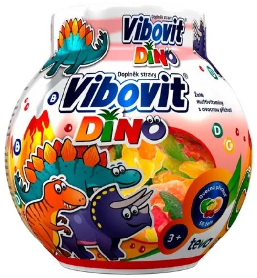 Vibovit Dino želé multivitaminy 50 ks