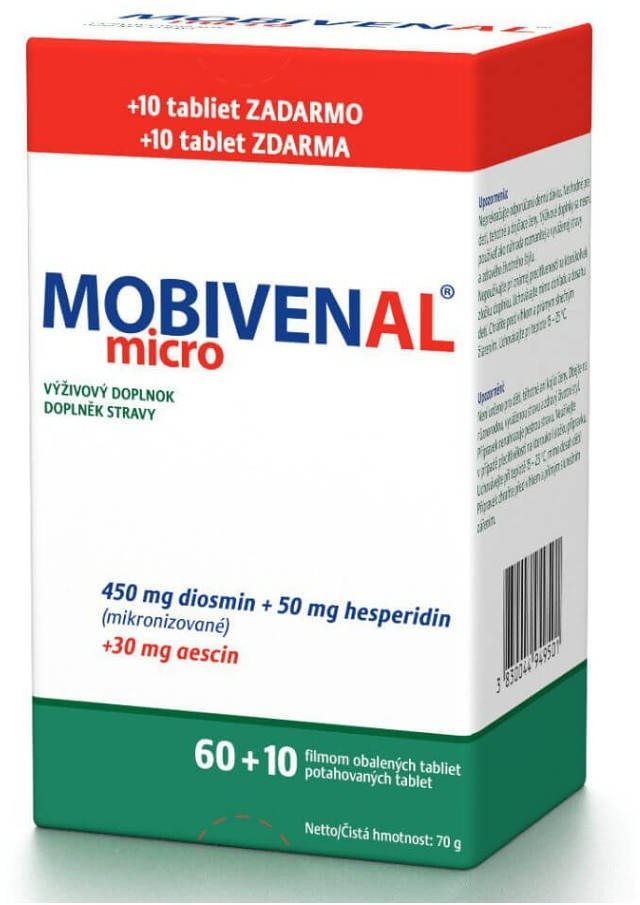 Mobivenal micro 60 + 10 tablet