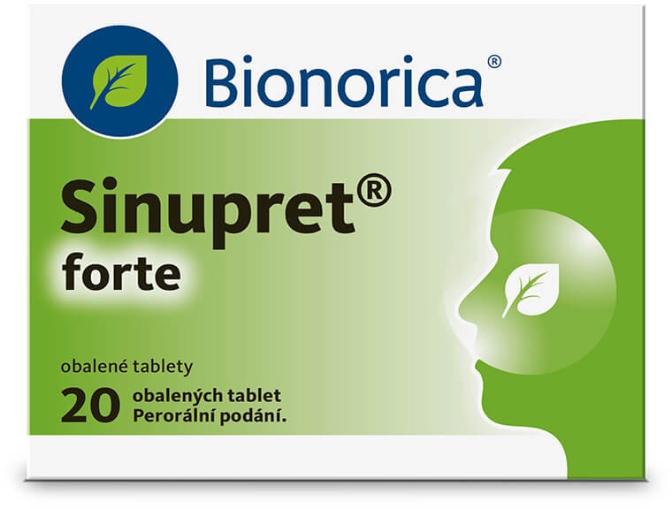 Sinupret forte 20 obalených tablet