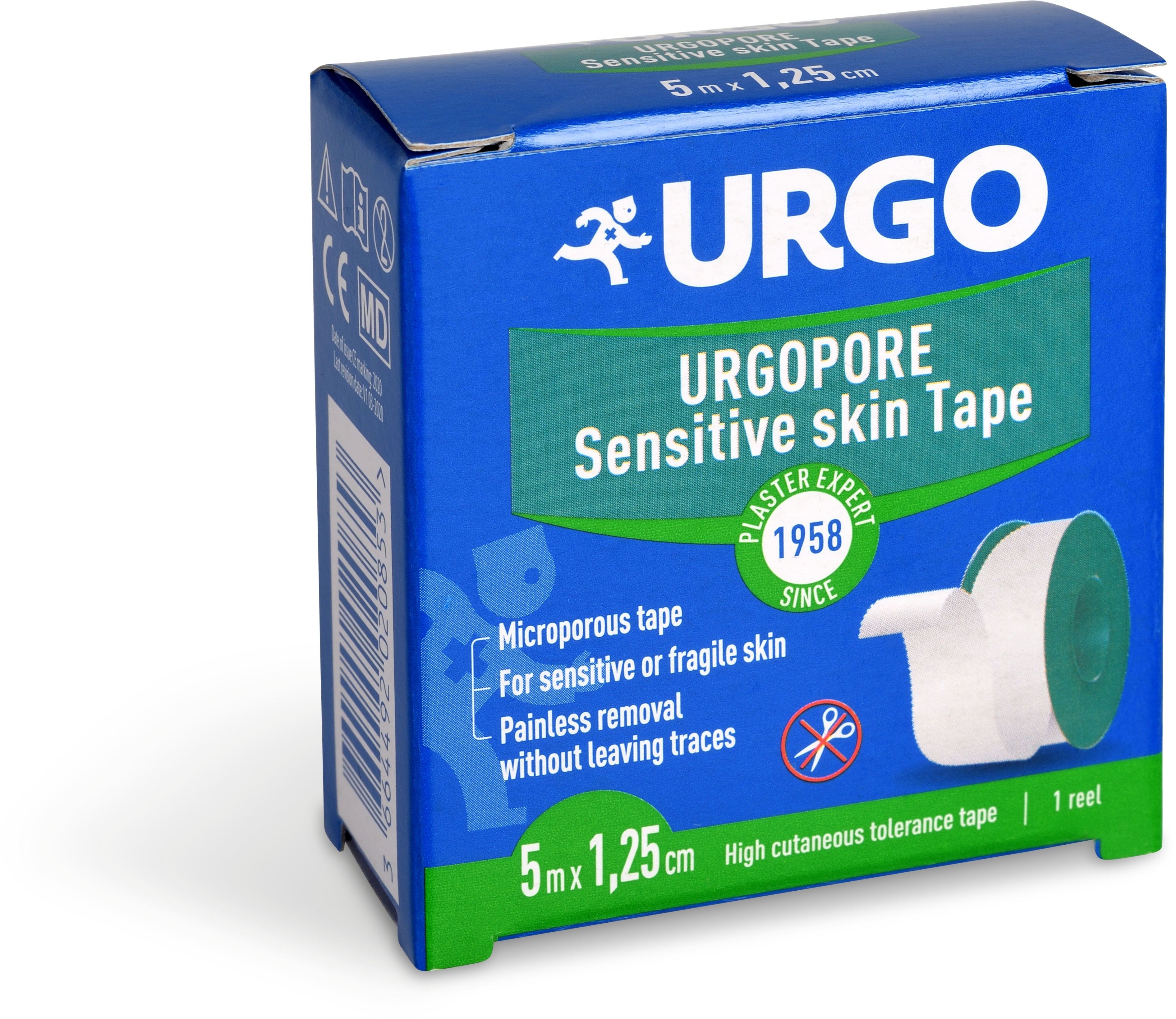 Urgo Pore náplast netkaný textil 1,25 cm × 5 m