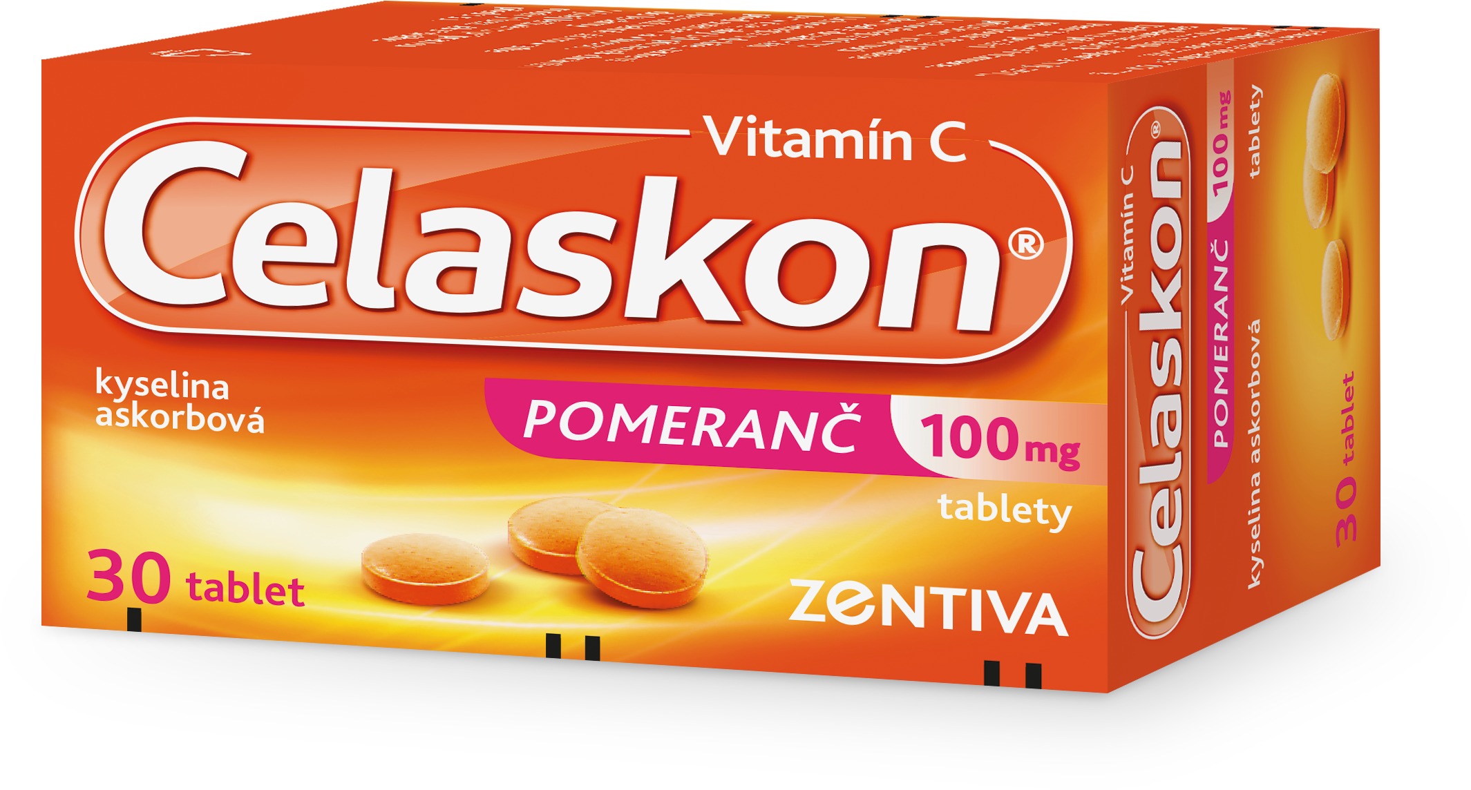 Celaskon pomeranč 100 mg 30 tablet