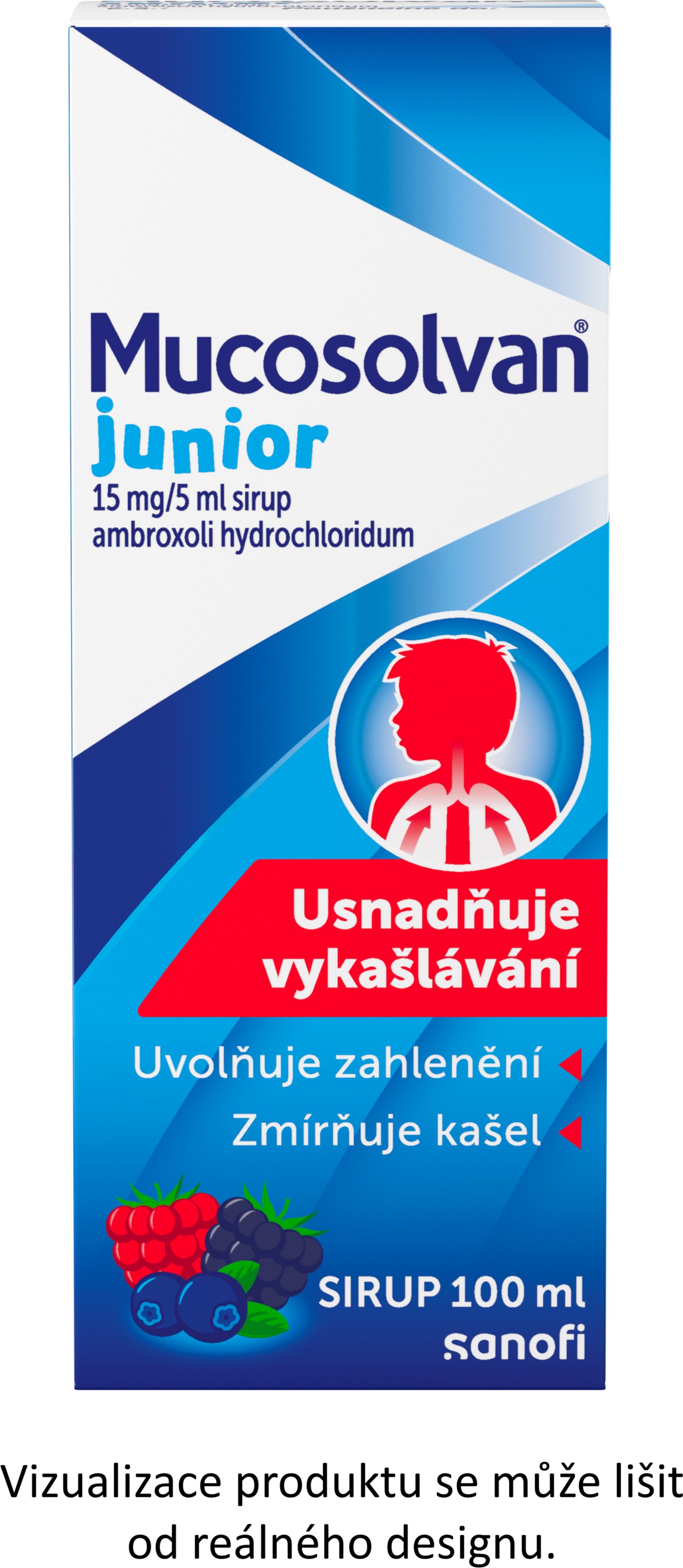 Mucosolvan Junior 15 mg/5 ml sirup 100 ml