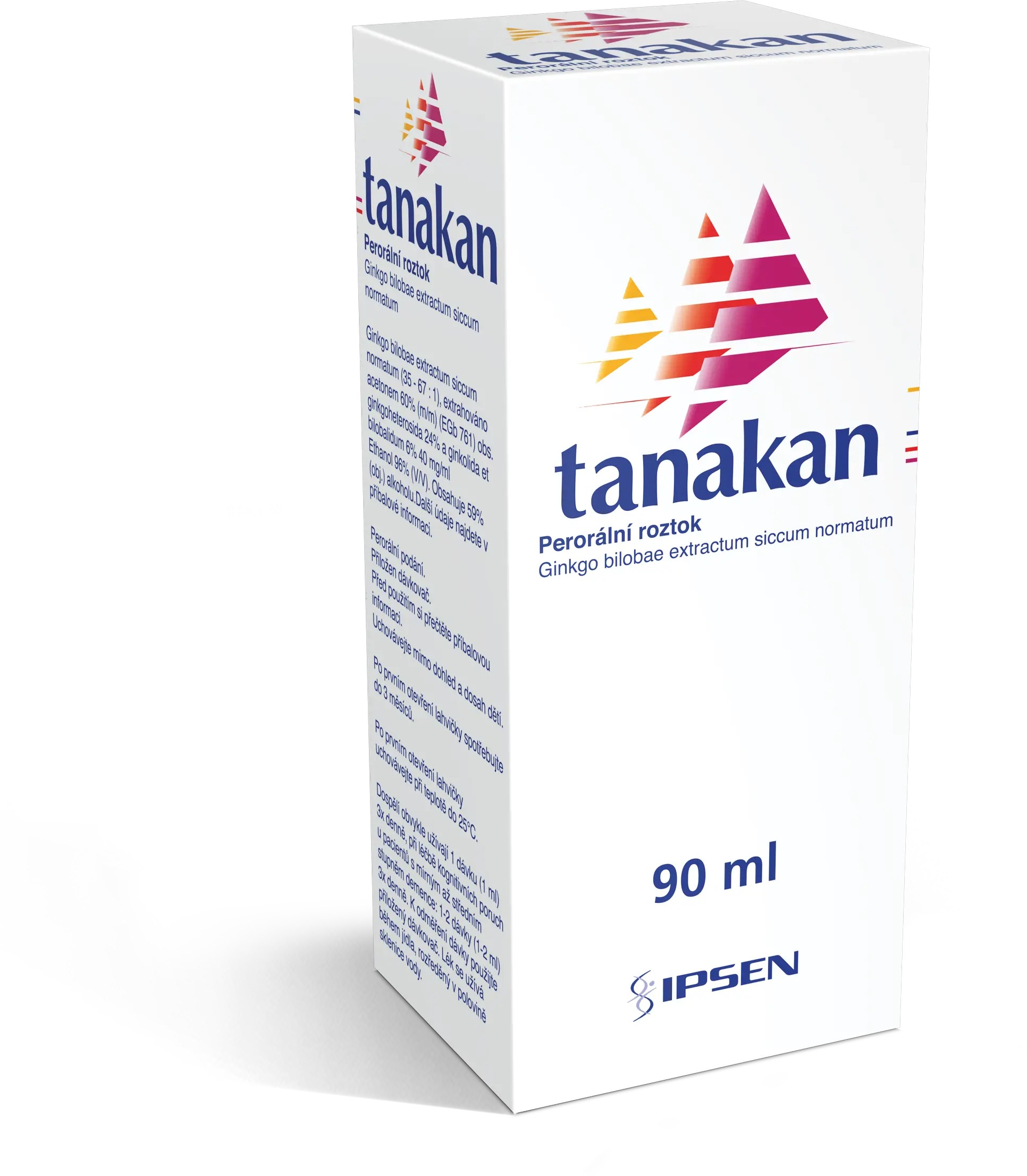 Tanakan perorální roztok 90 ml + dávkovač