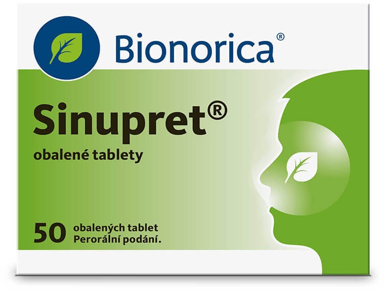 Sinupret 50 obalených tablet