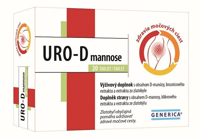 Generica URO-D mannose 20 tablet