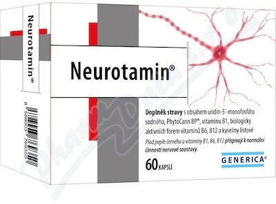Generica Neurotamin 60 kapslí