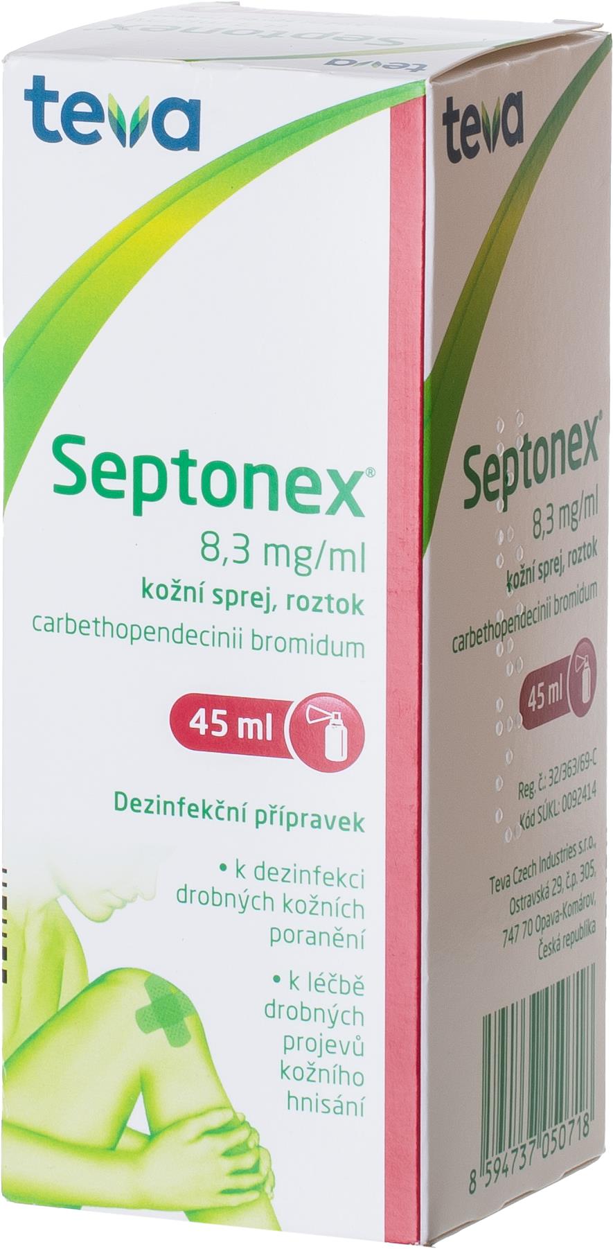 Septonex kožní sprej 45 ml