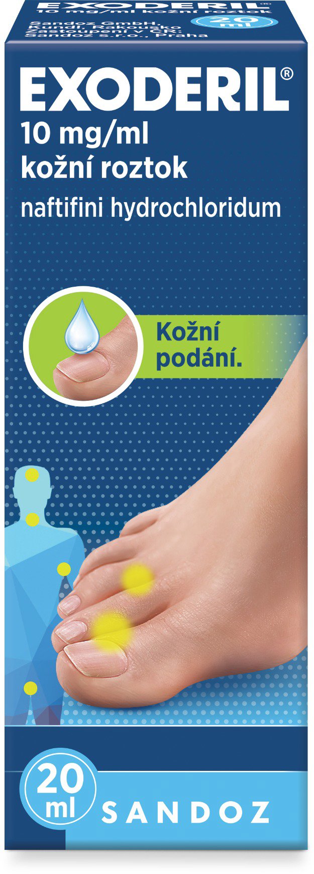Exoderil kožní roztok 20 ml