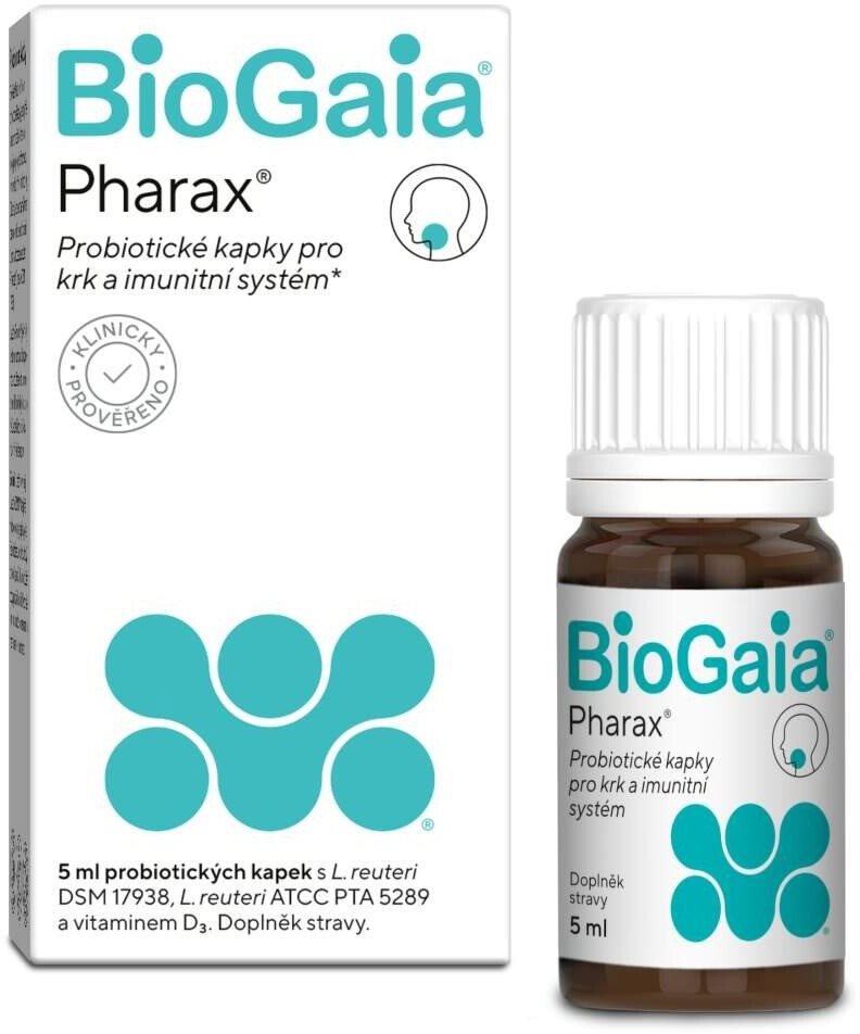 BioGaia Pharax Probiotické kapky 5 ml