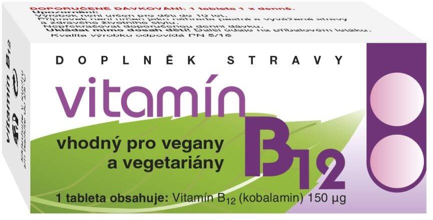 NATURVITA Vitamín B12 60 tablet