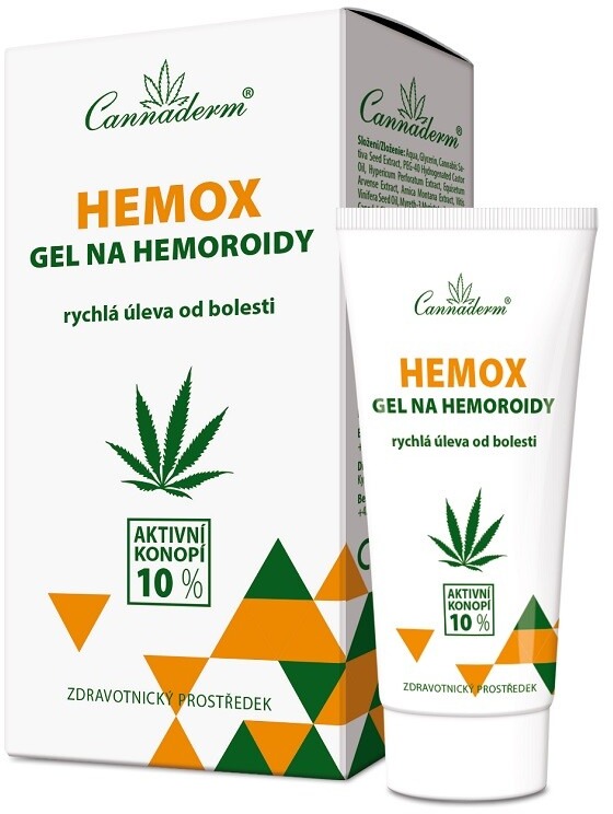 CANNADERM Hemox gel na hemoroidy 40 g