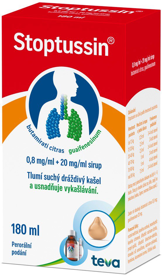 Stoptussin sirup 180 ml