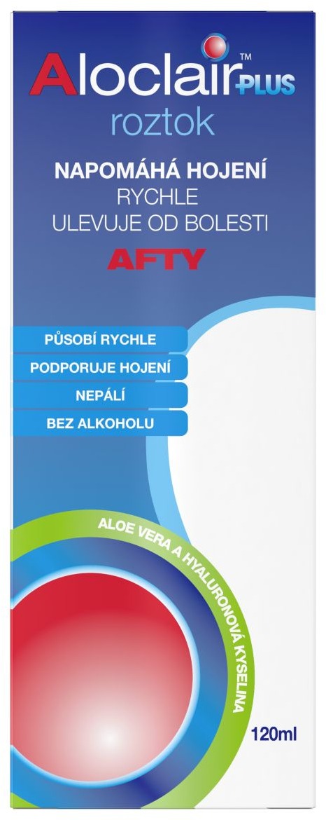 Aloclair Plus roztok 120 ml