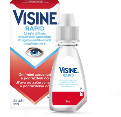 Visine Rapid 0,5 mg/ml oční kapky
