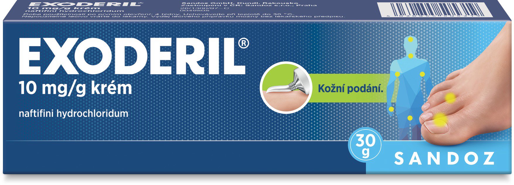 Exoderil krém 30 g