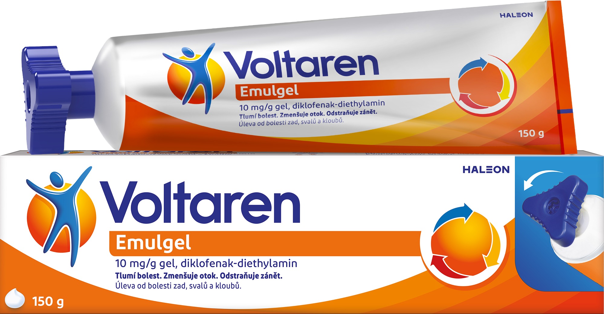 Voltaren Emulgel 10 mg/g gel proti bolesti 150 g