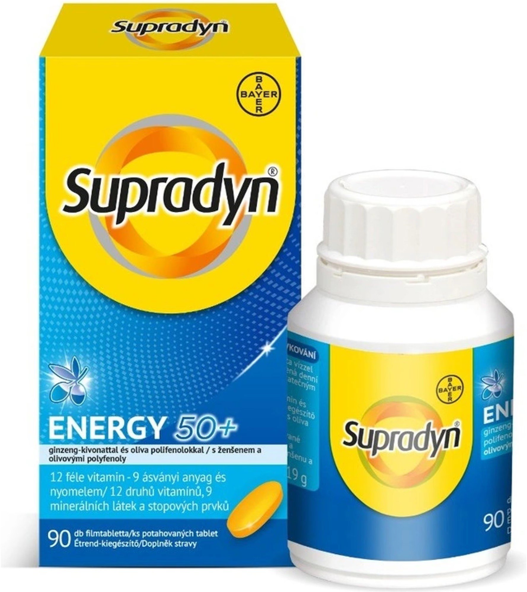 Supradyn Energy 50+ 90 tablet