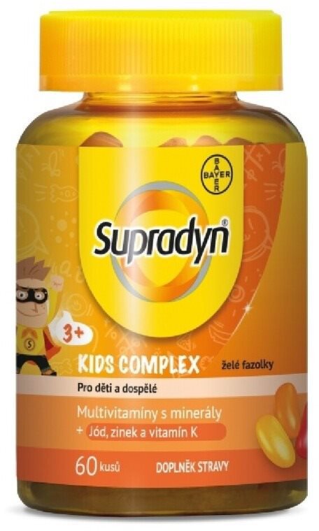 Supradyn Kids Complex želé fazolky 60 ks