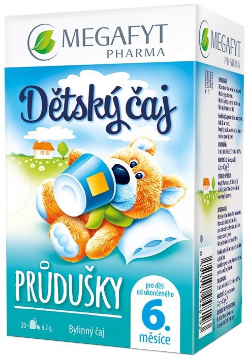 Megafyt Dětský čaj průdušky 20 × 2 g