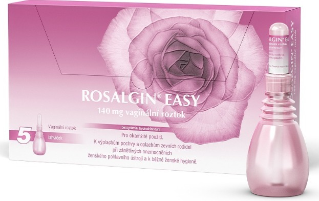Rosalgin Easy 140 mg vaginální roztok 5 × 140 ml