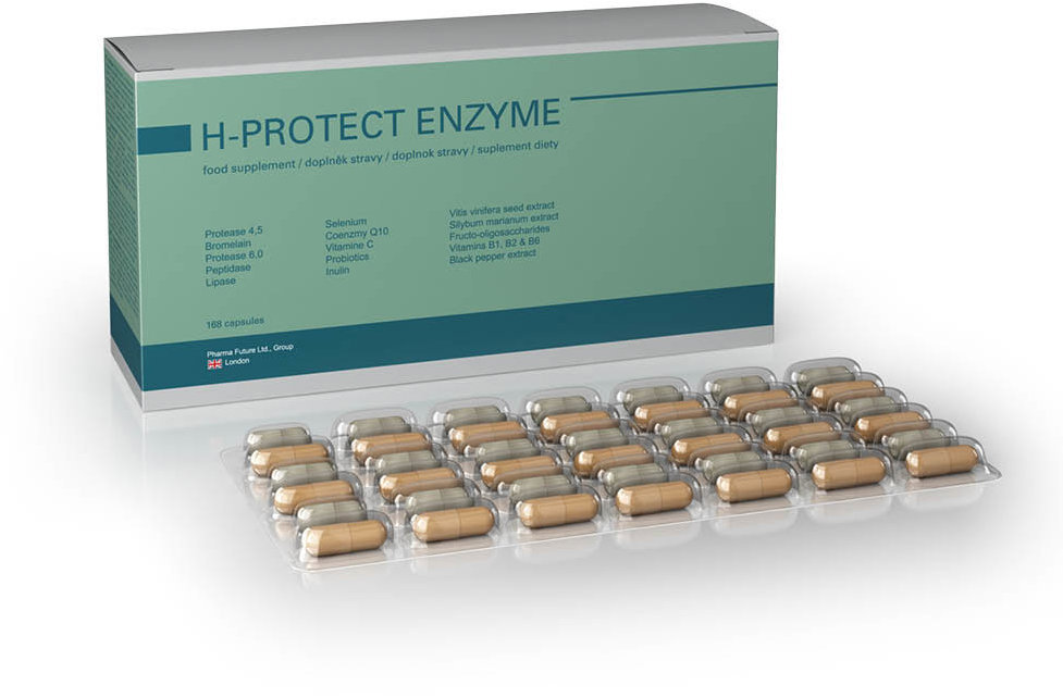 H-PROTECT ENZYME 168 kapslí