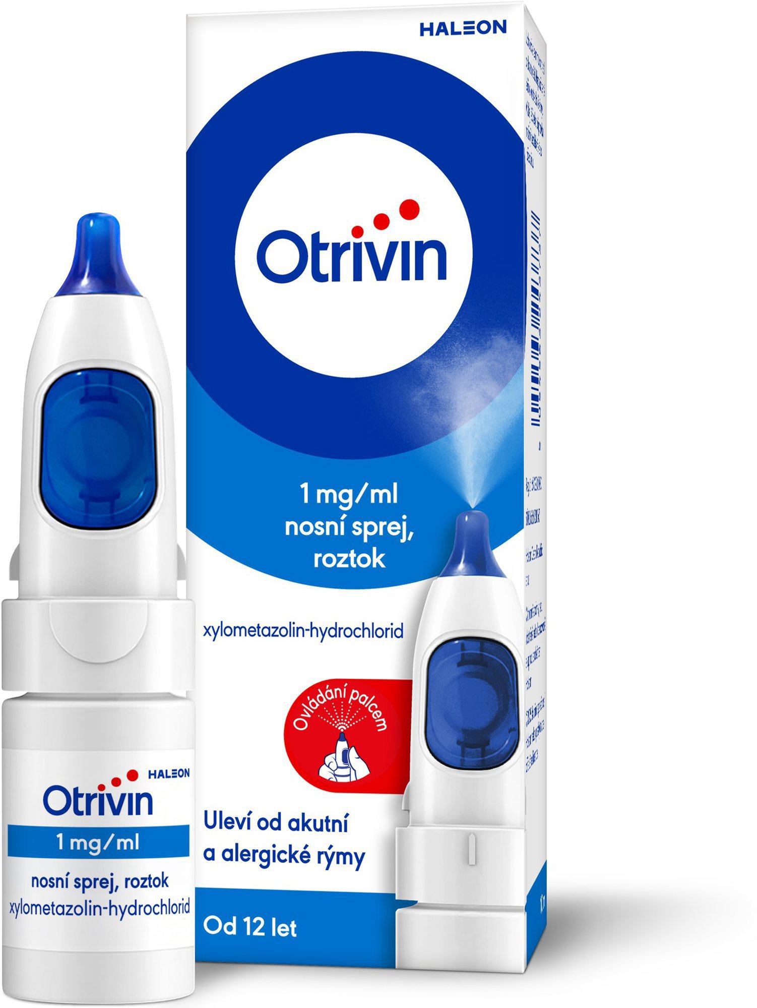 Otrivin Nosní sprej 1 mg/ml, 10 ml