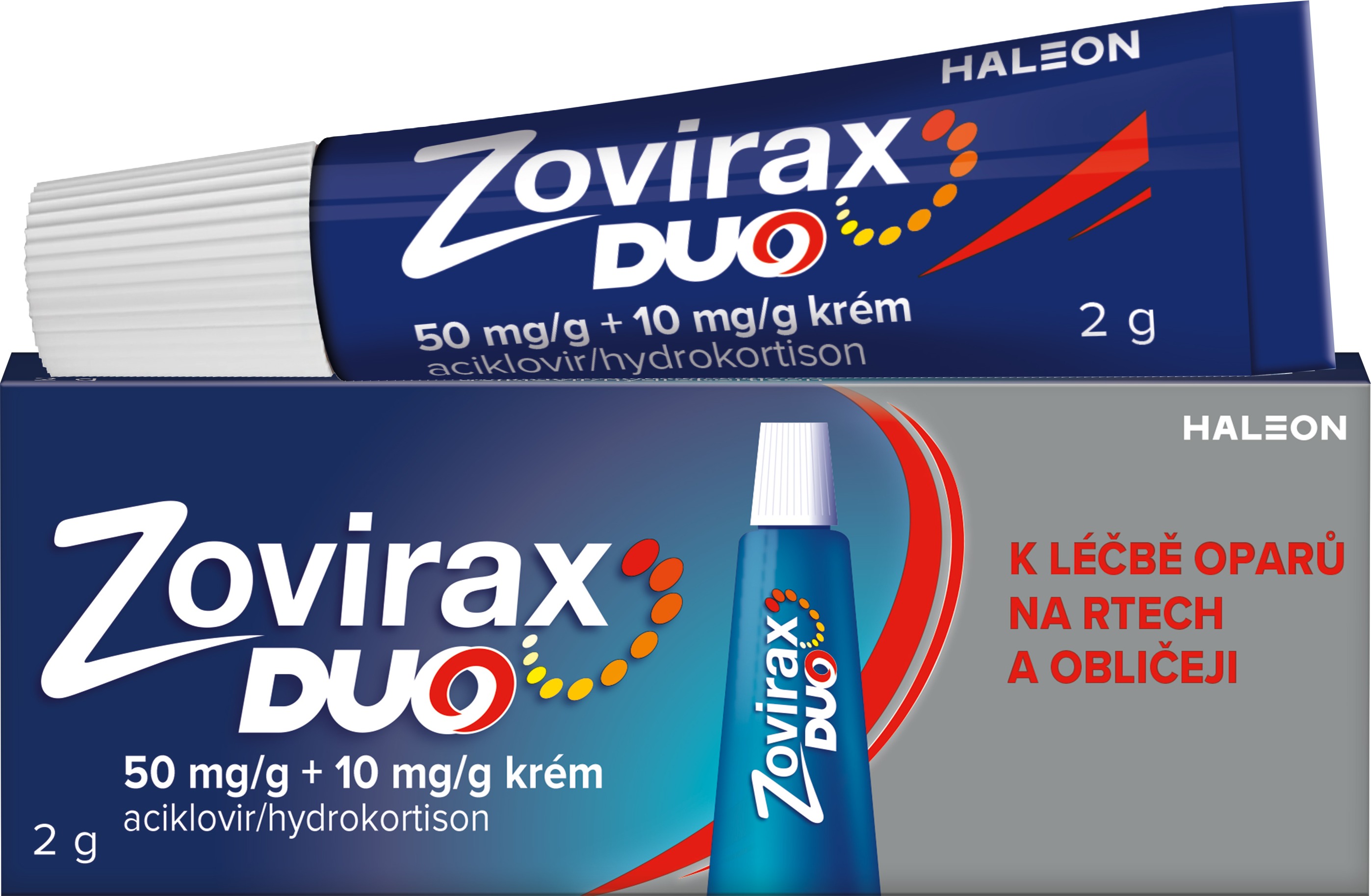 Zovirax Duo krém na opary 2 g