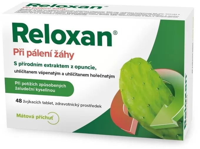 Reloxan Mint 48 žvýkacích tablet
