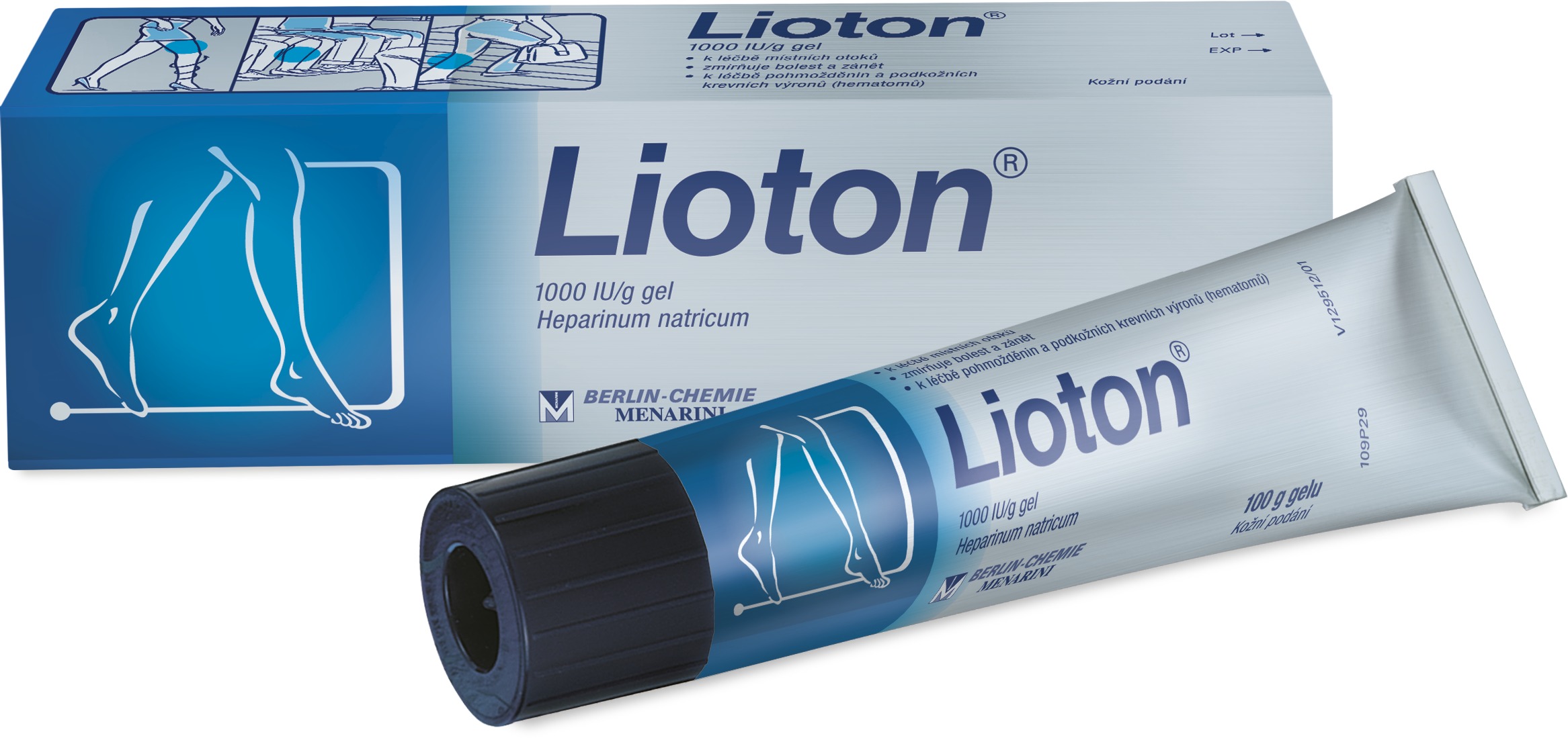 Lioton 1000IU/g gel 100 g