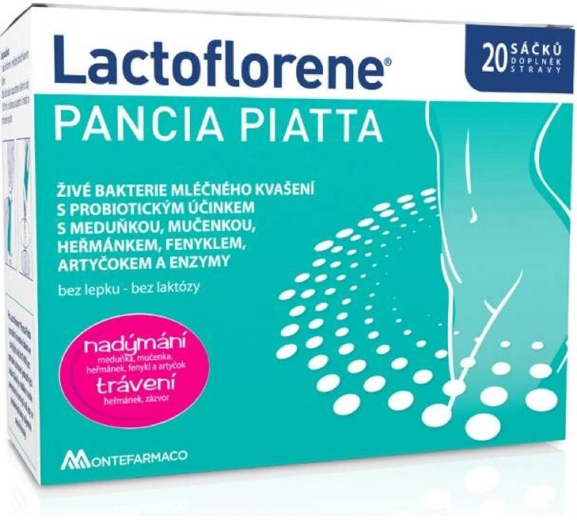 Lactoflorene Pancia Piatta 20 sáčků