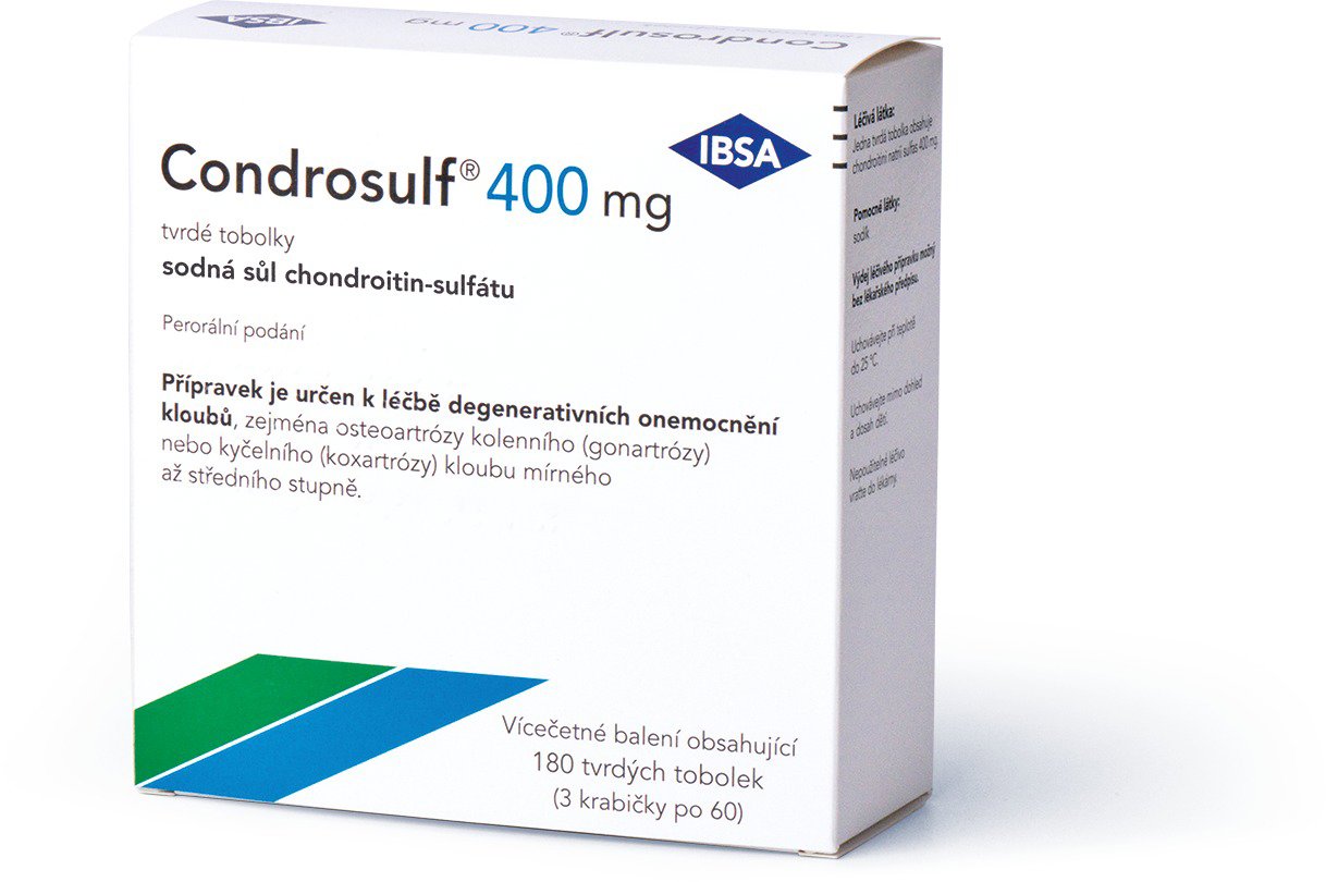 Condrosulf 400 180 tvrdých tobolek
