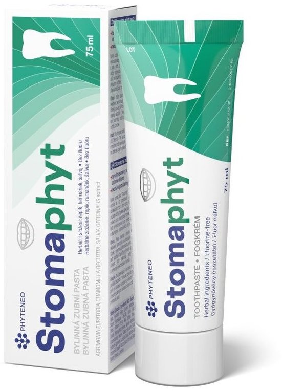 Eneo Stomaphyt zubní pasta bez fluoru 75 ml