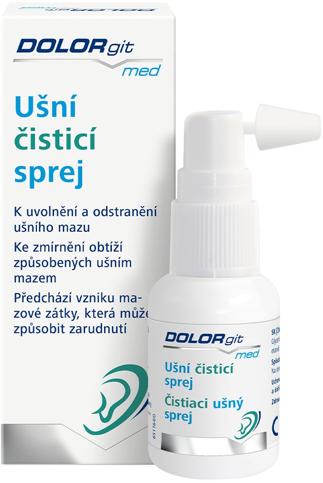 Dolorgit med ušní čisticí sprej 20 ml