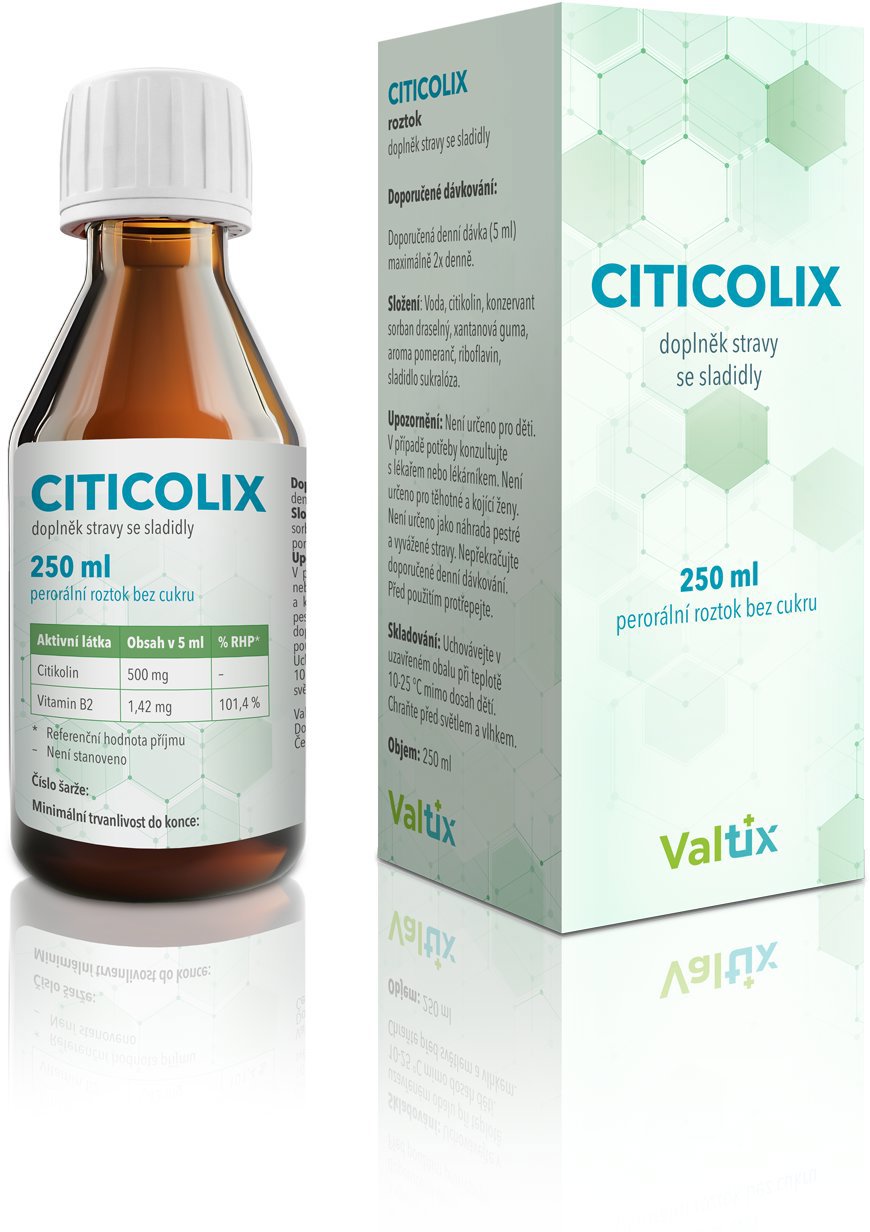 Citicolix roztok 250 ml