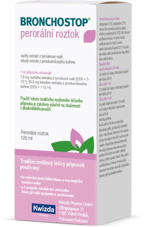 Bronchostop Perorální roztok 120 ml