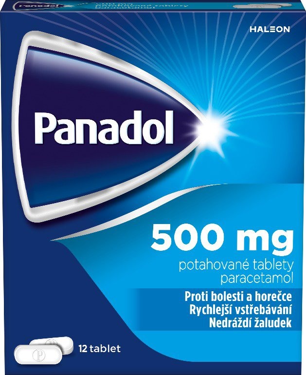 Panadol 500 mg 12 tablet