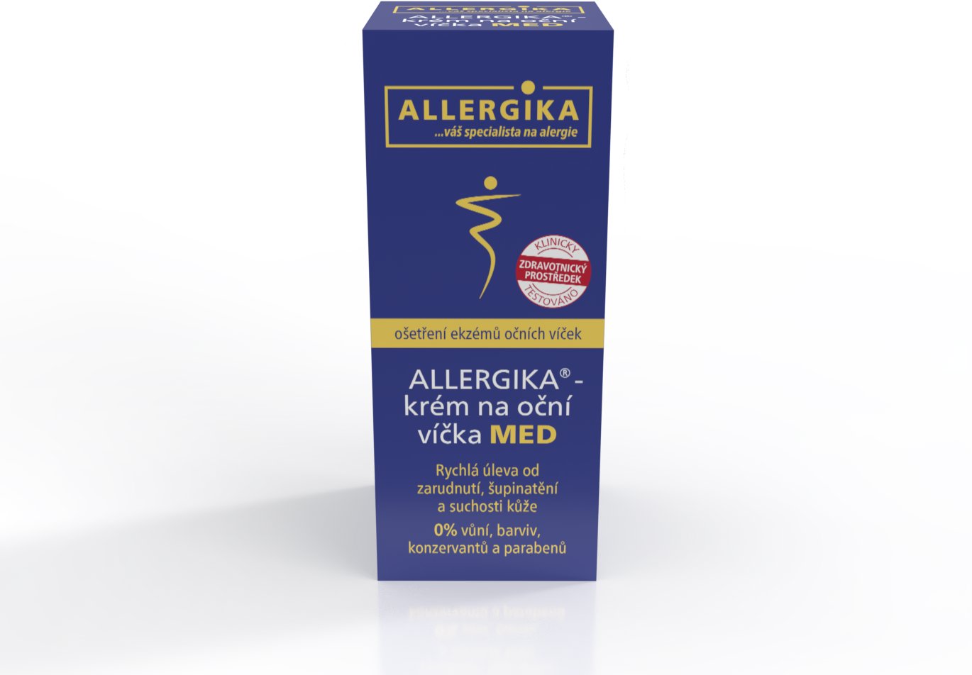 ALLERGIKA Krém na oční víčka Med 15 ml