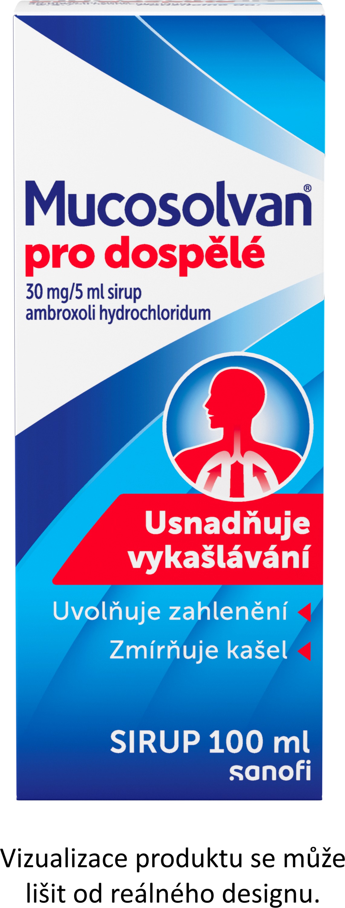 Mucosolvan pro dospělé 30 mg/5 ml sirup 200 ml