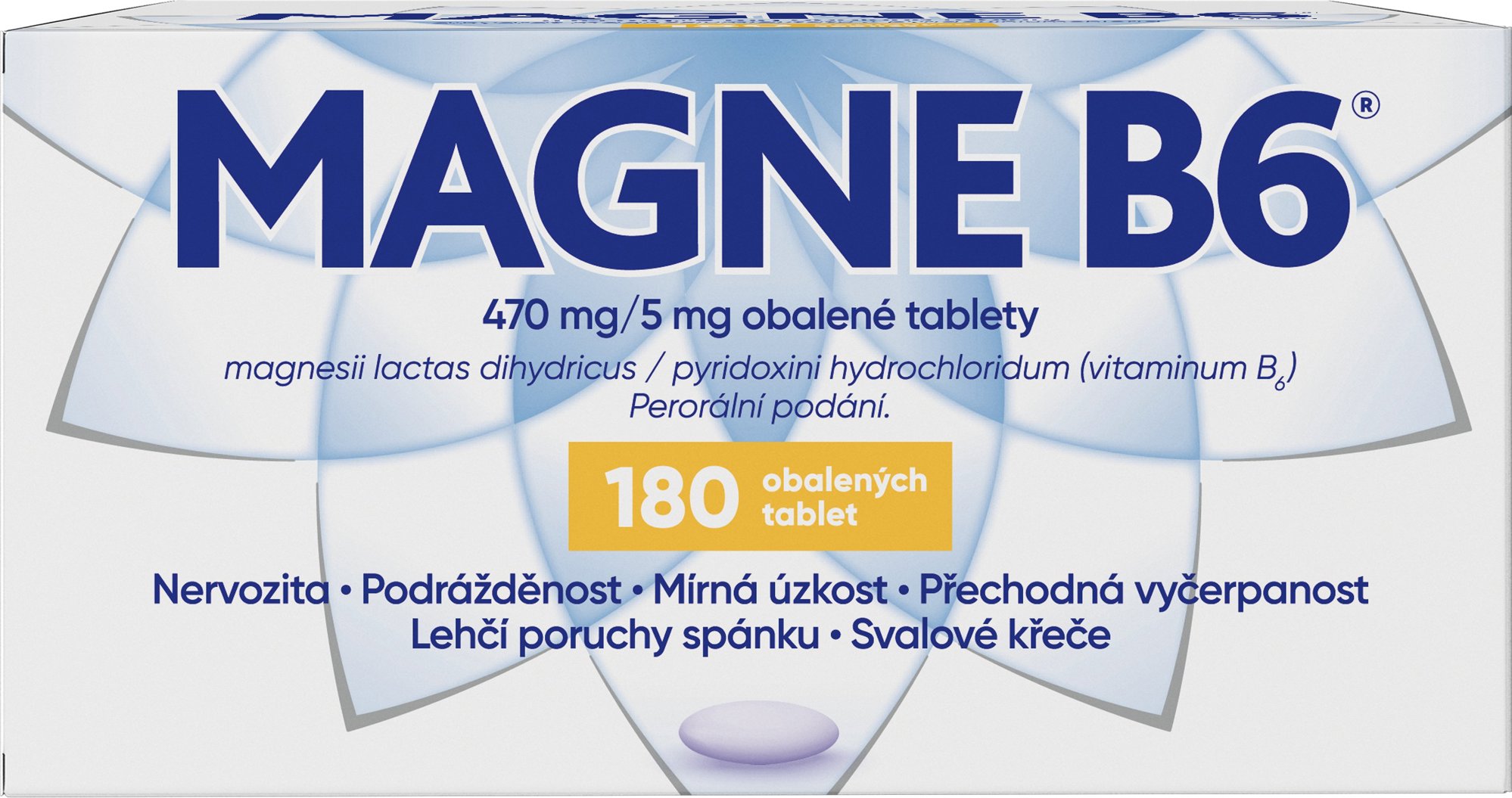 Magne B6 470 mg/5 mg 180 tablet