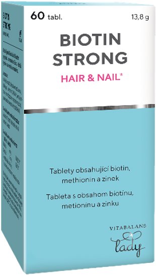 Vitabalans Biotin Strong Hair & Nail 60 tablet