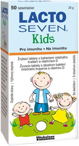 Vitabalans Lactoseven Kids 50 tablet