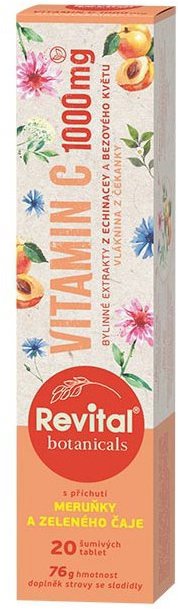 Revital Botanicals Vitamín C 1000 mg 20 tablet