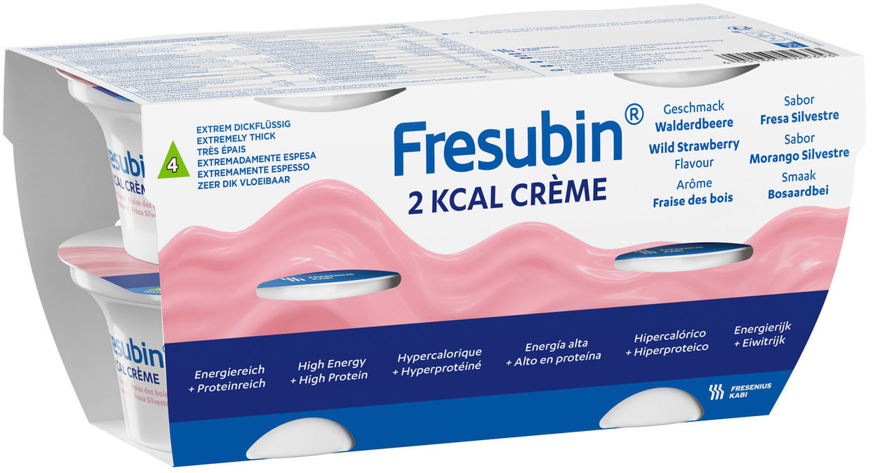 Fresubin 2 kcal Créme lesní jahoda 4 × 125 g