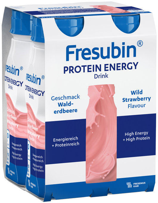 Fresubin Protein Energy Drink lesní jahoda 4 × 200 ml