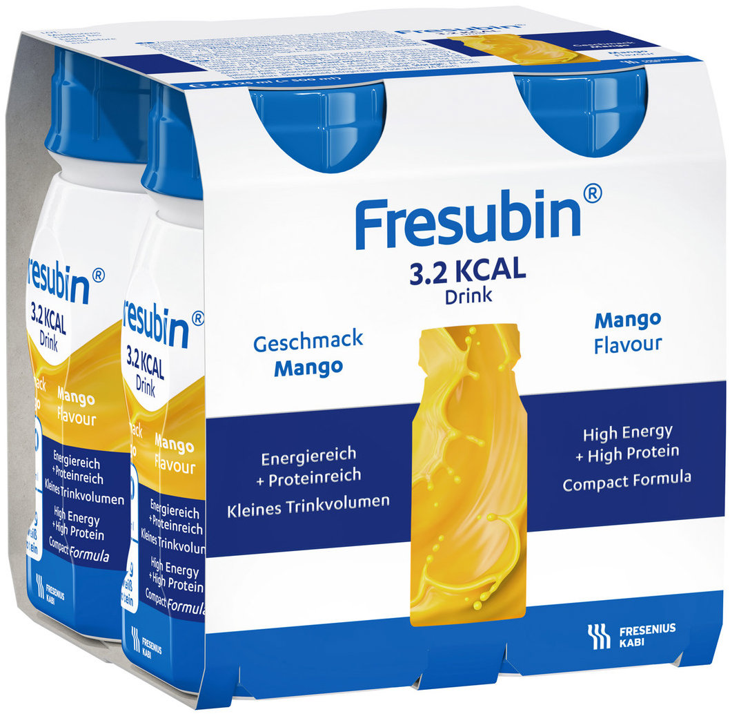 Fresubin 3,2 kcal Drink mango 4 × 125 ml