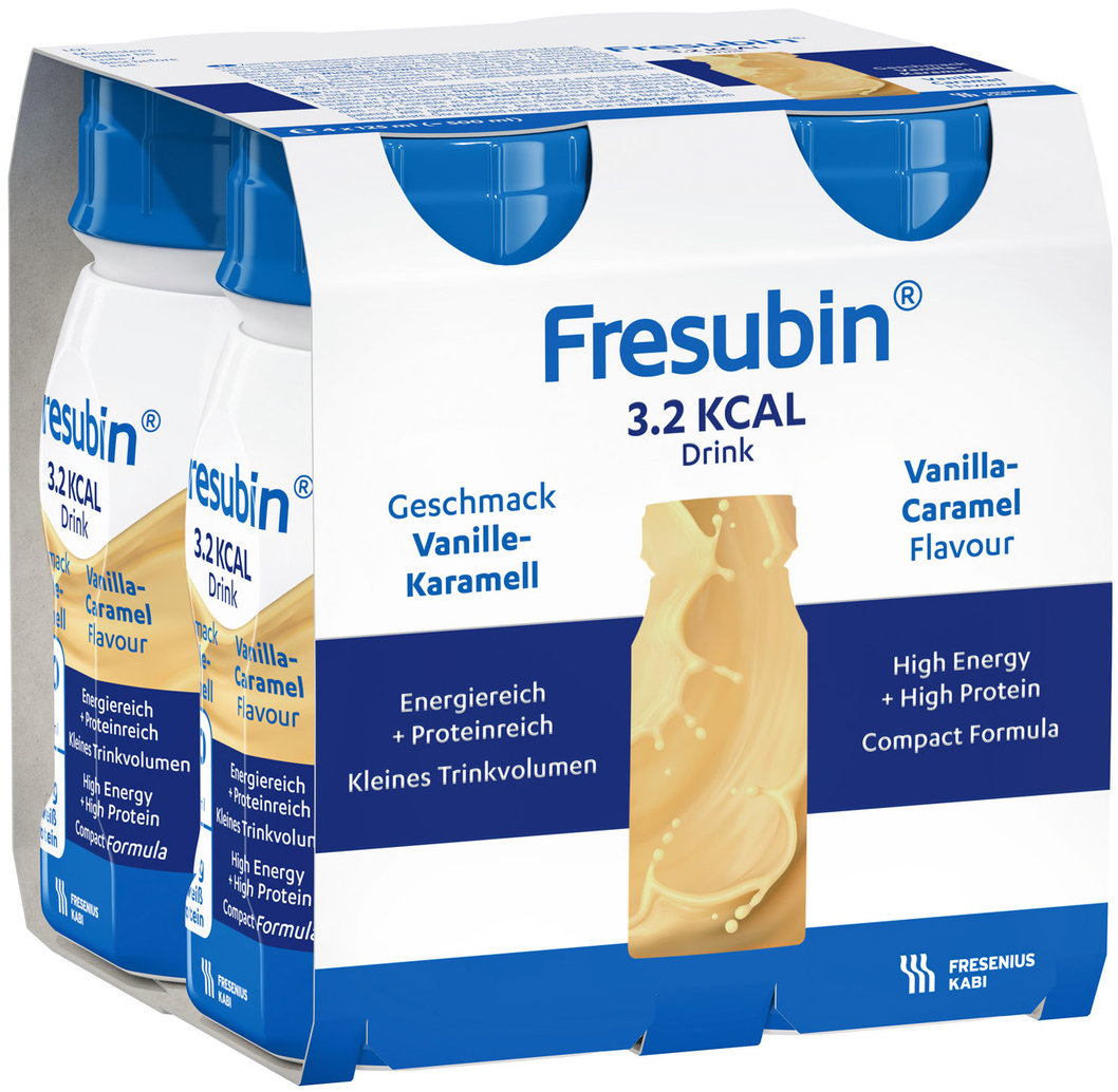 Fresubin 3,2 kcal Drink vanilka-karamel 4 × 125 ml