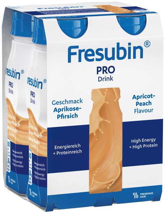 Fresubin PRO Drink meruňka-broskev 4 × 200 ml