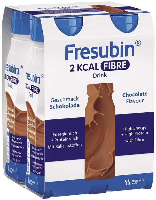Fresubin 2 kcal Fibre Drink čokoláda 4 × 200 ml
