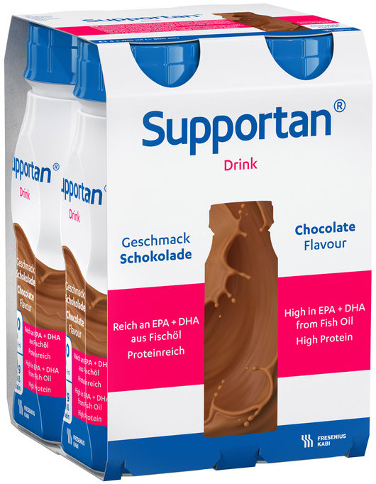 Supportan Drink čokoláda 4 × 200 ml